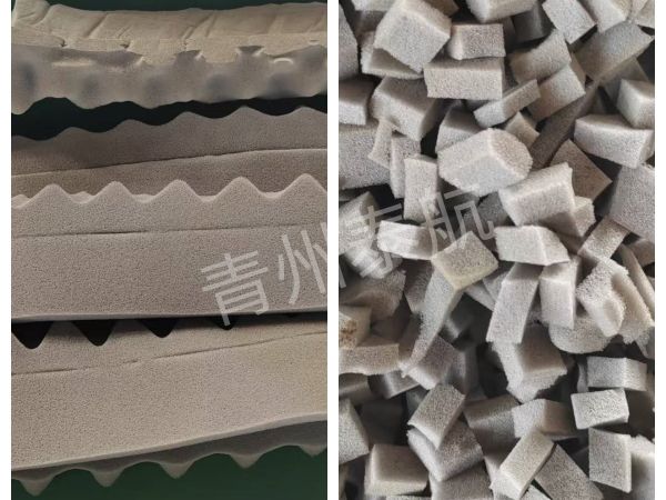 海綿切粒效果對比